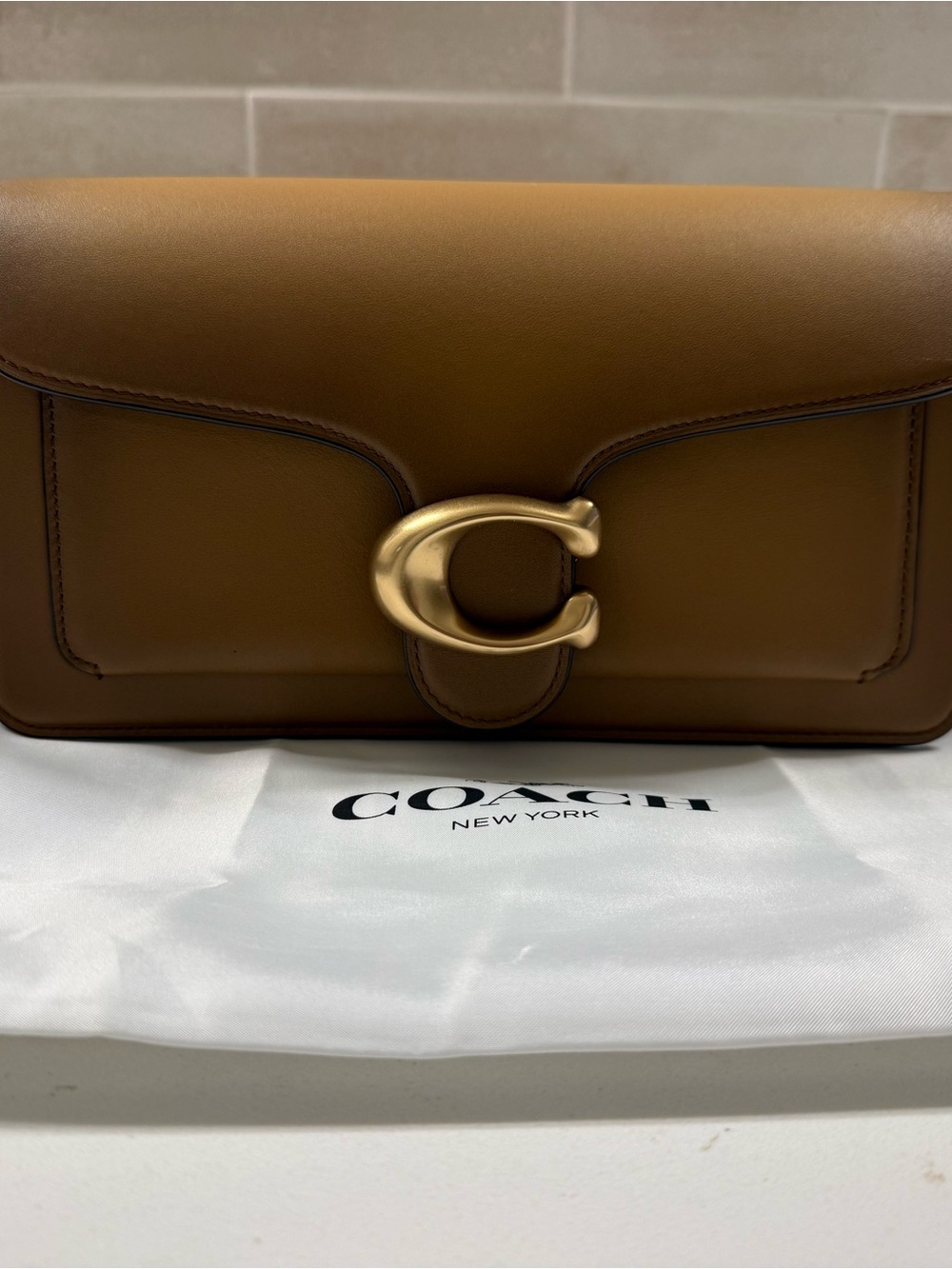Coach Tabby 26 in Honey Brown